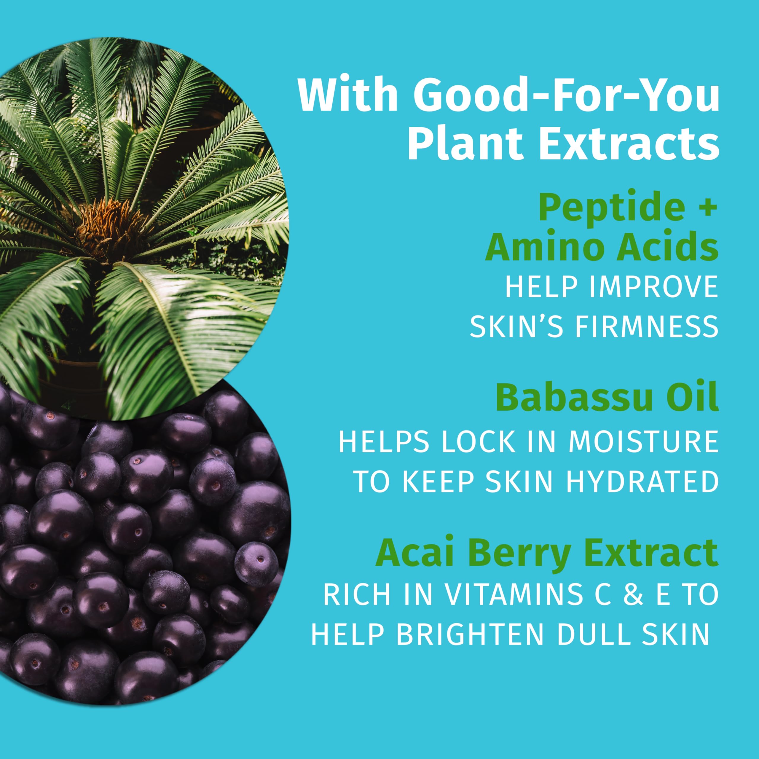 Hempz Mini Brazilian Berry Beauty Actives Lotion, Hydrating Moisturizer for Body, Hands and Feet 2.25 oz.