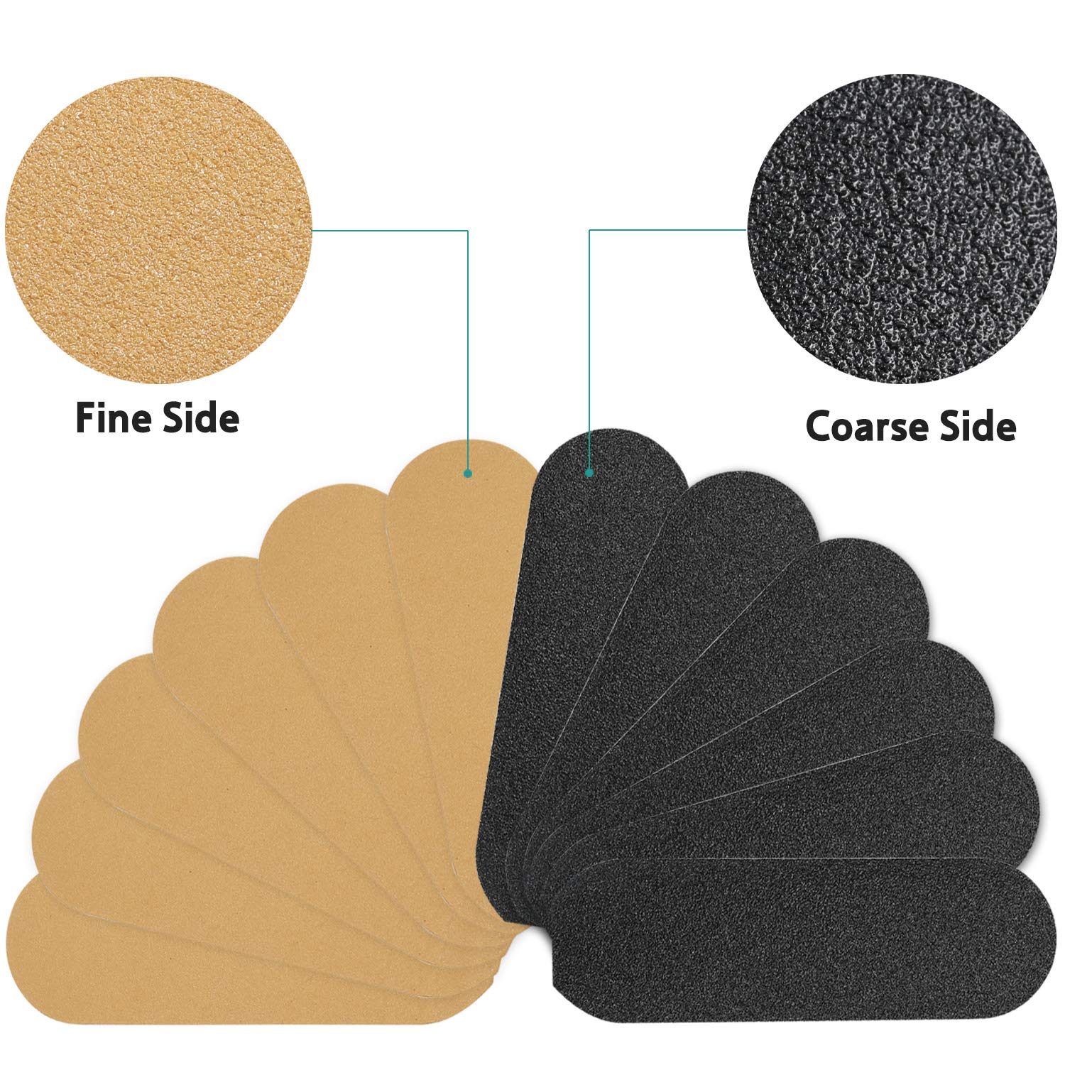 Professional Pedicure Foot File,Coarse/Fine Double Side and Reusable Stainless Steel Cracked Skin Corns Callus Remover Feet Rasp