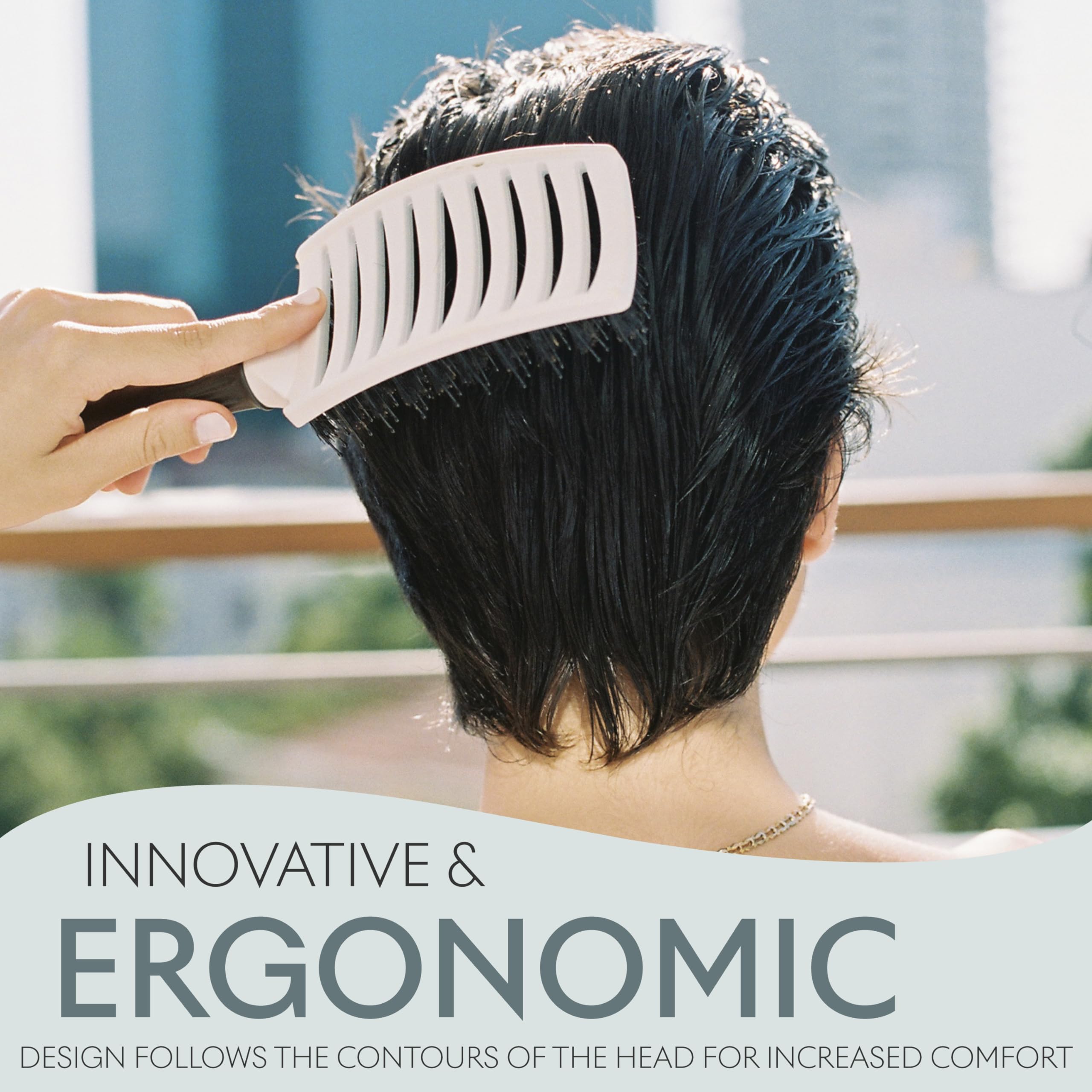 SEACRET Minerals From The Dead Sea Pro Styling Hair Brush, Wide