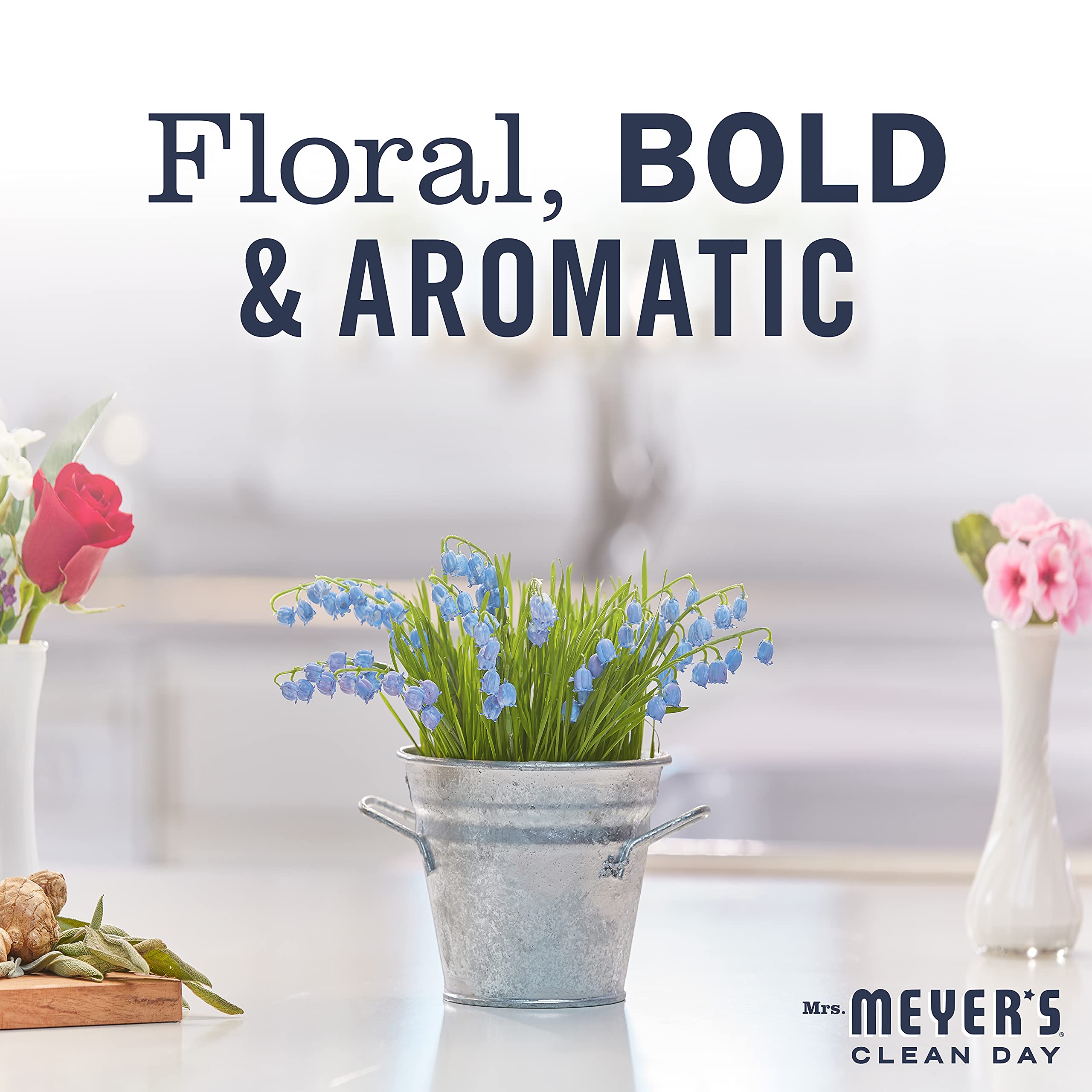 Mrs Meyers B00086 Mrs Meyers Bluebell Liquid Hand Soap -6x12.5 Oz