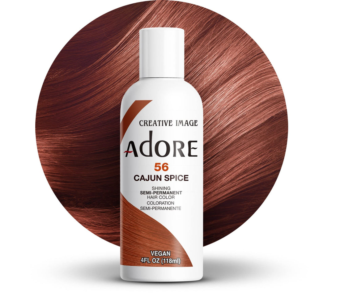 Creative Images Systems Adore Semi-Permanent Haircolor, [056] Cajun Spice 4 oz