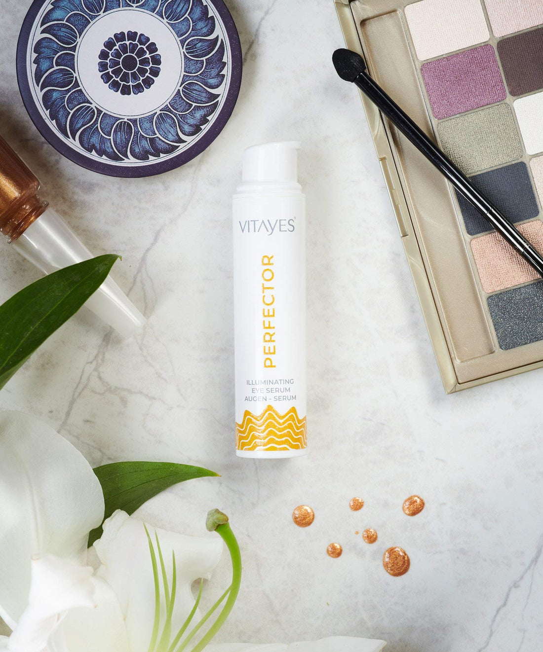 Perfector, Instant Illuminating Eye Serum – Immediate Brightening Eyes Repair Beauty Skin Care Cream for Dark Circles, Fine line, Crow’s Feet and Uneven Skin Tone – By Vitayes