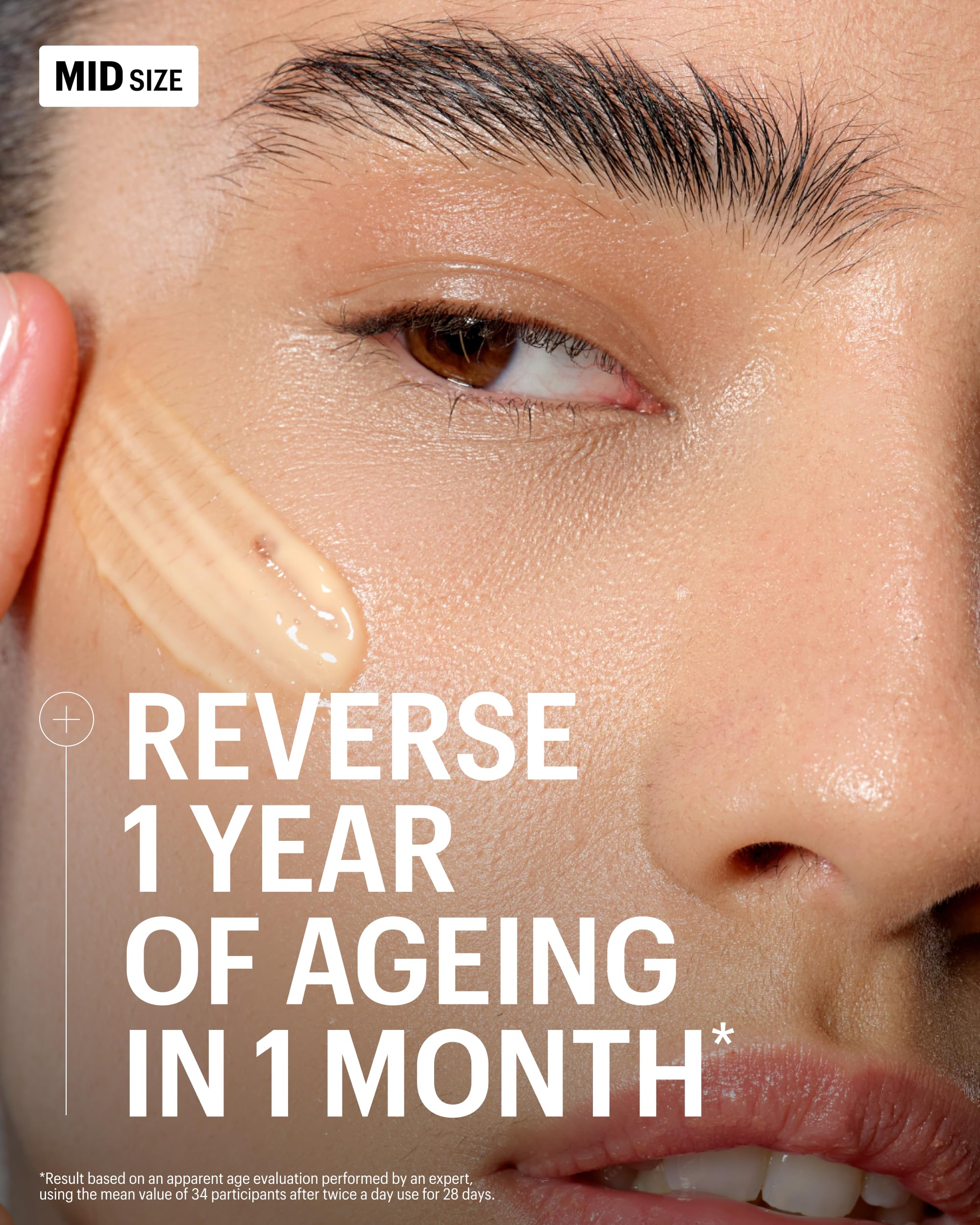 Allies of Skin Peptides & Antioxidants Advanced Firming Daily Treatment with 13 Brighteners, 9 Antioxidants, 7 Firming Peptides, 5% Teprenone & Ferulic Complex and 3% Biotech Algae Complex 20ml/0.67oz