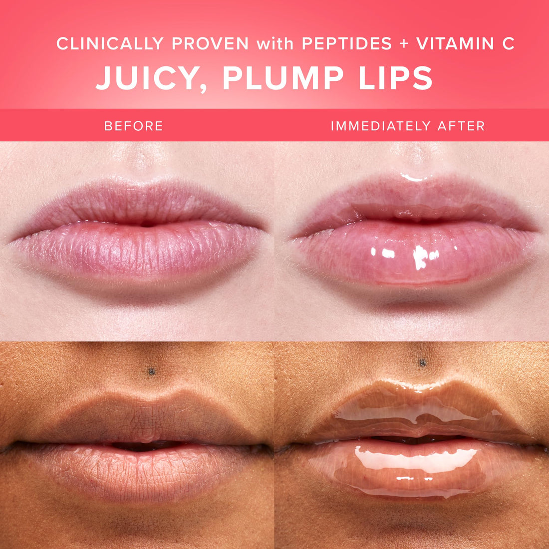 Farmacy Peptide Lip Smoothie - Hydrating Lip Balm with Vitamin C to Visibly Plump & Smooth Lines - Nourishing Treatment with a High-Gloss Finish - Apple (10g)