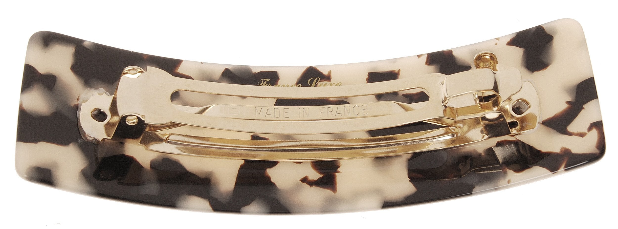 Ivory Tokyo : France Luxe Large Rectangle Barrette - Ivory Tokyo