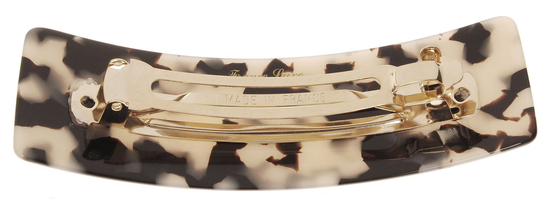 Ivory Tokyo : France Luxe Large Rectangle Barrette - Ivory Tokyo