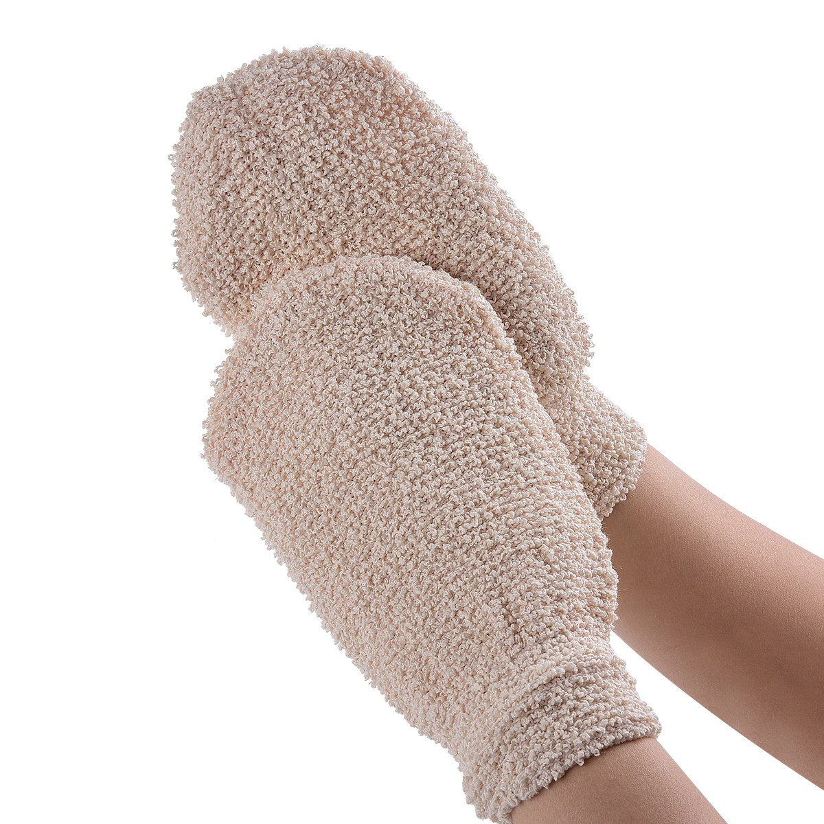 ifrmmy Bath Shower Gloves Mitt for Exfoliating and Body Scrubber (2 packs)