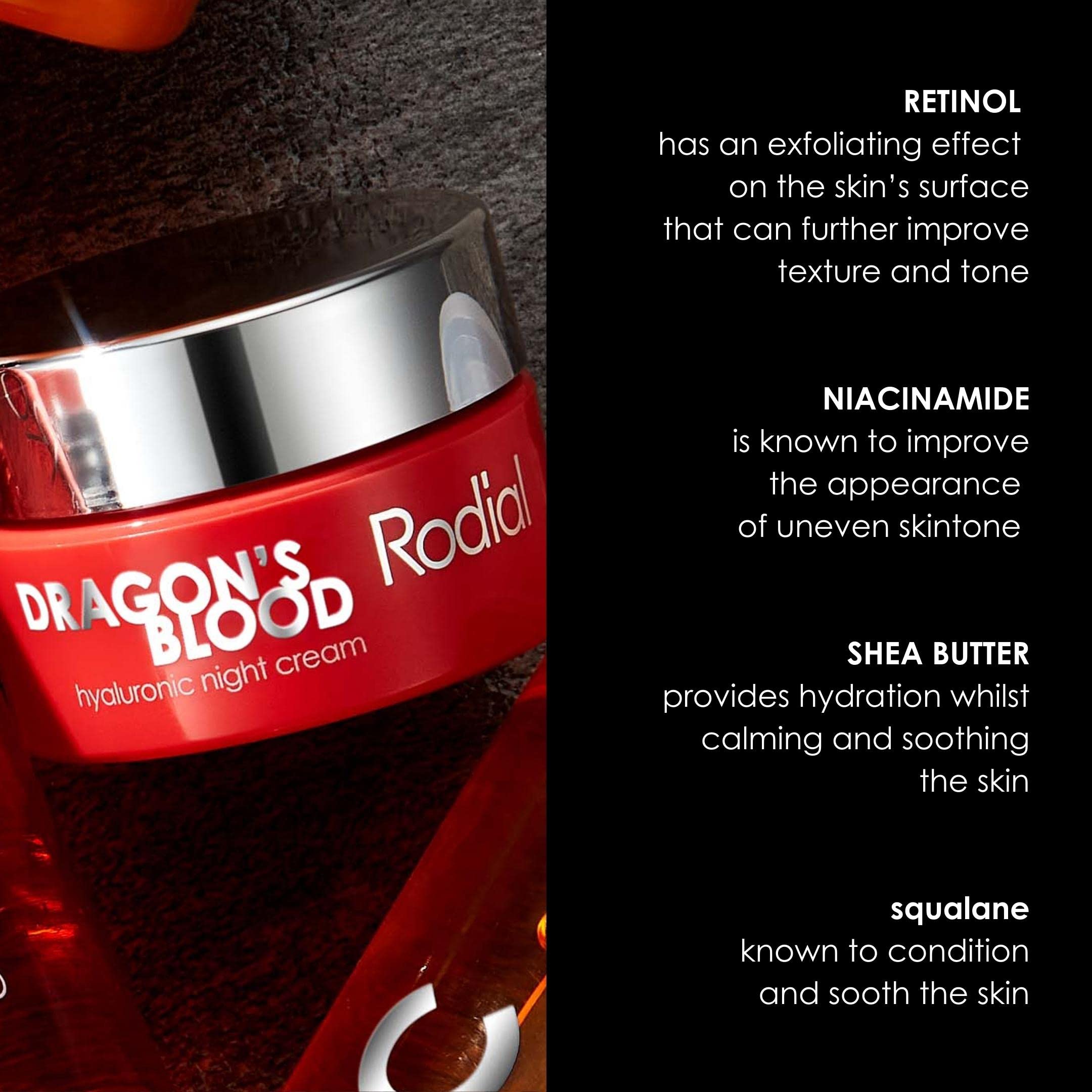 Rodial Dragon's Blood Hyaluronic Night Cream