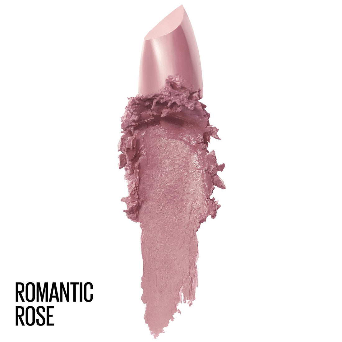 Maybelline Color Sensational Lipstick, Lip Makeup, Cream Finish, Hydrating Lipstick, Romantic Rose, Pink 0.15 oz (Pack of 2)