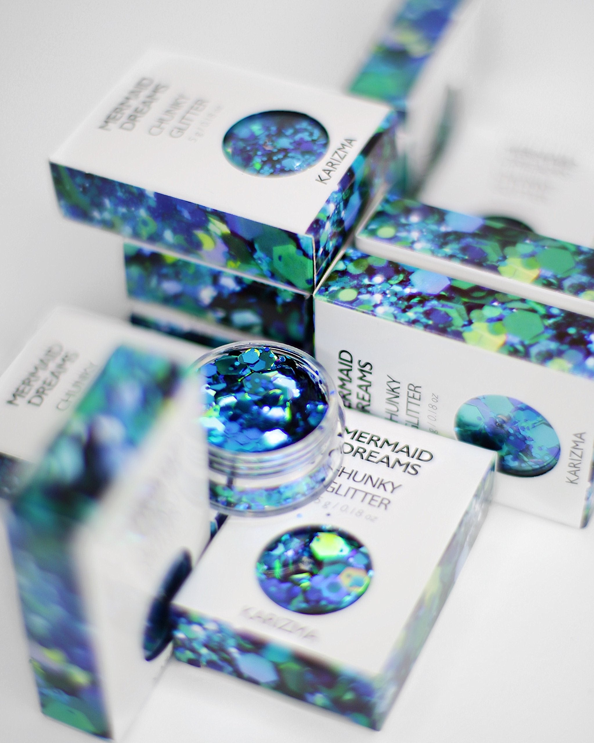 Mermaid Dreams Chunky Glitter  COSMETIC GLITTER  Festival Face Body Hair Nails