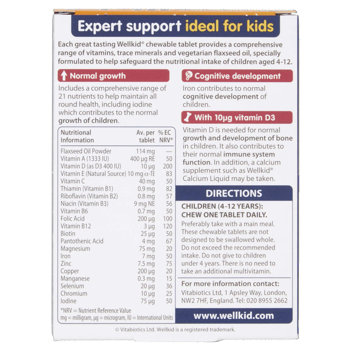 Wellkid Chewable Tablets