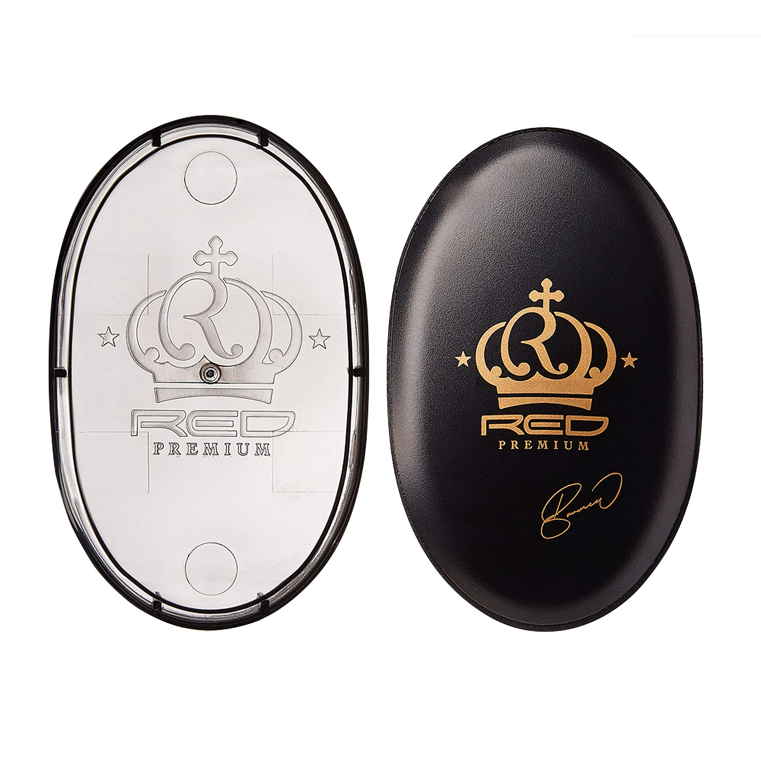 Red by Kiss Premium Pocket Wave Bow Wow Curved Palm Brush Medium Bristles