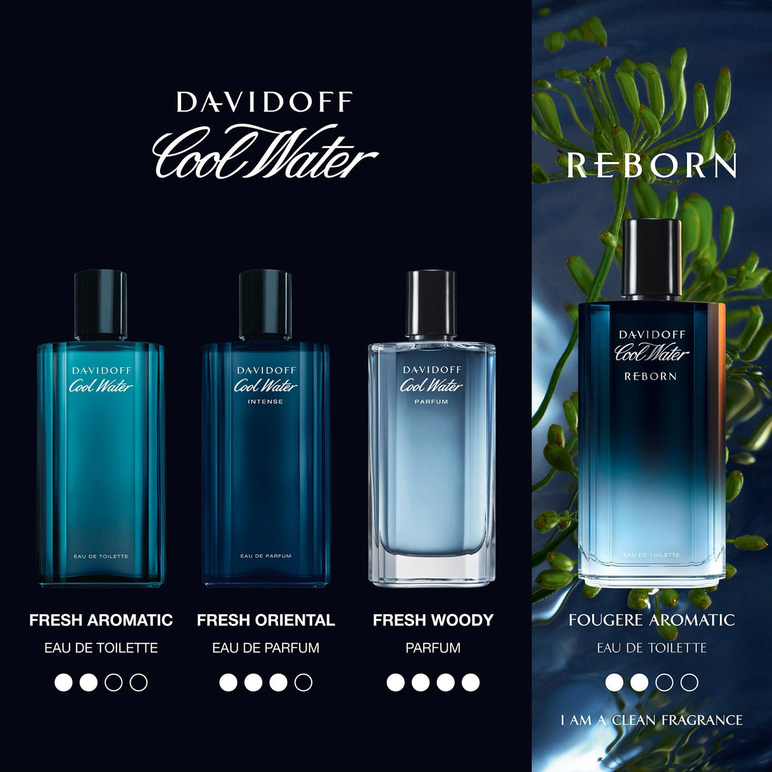 Davidoff Cool Water Intense Man Eau De Parfum, 125ml
