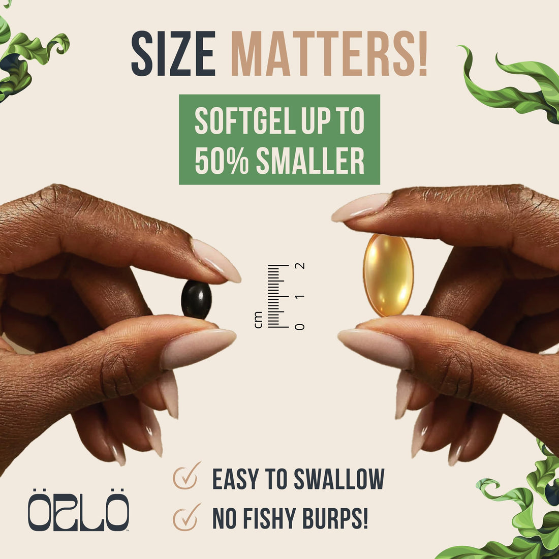 Orlo DHA - Vegan DHA Omega 3 Supplement - Triple Strength Omega3s - Plant Based DHA & EPA Fatty Acids Algae Omega-3 Oil - Sustainable Krill or Fish Oil Alternative (120 Mini Softgels)