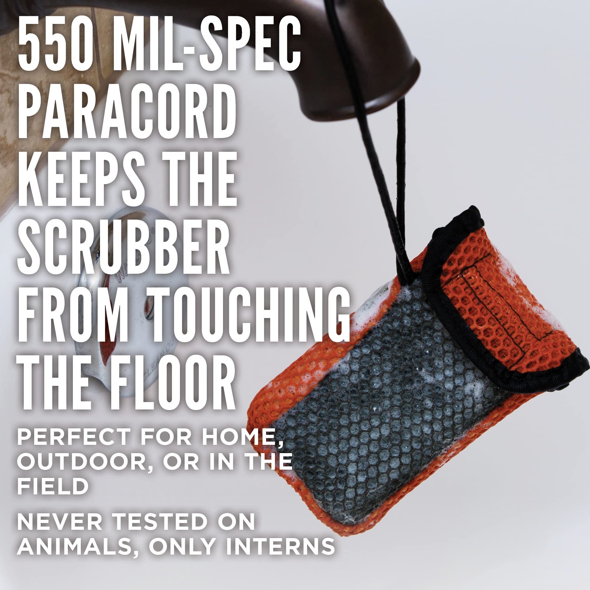 Duke Cannon Men's Grooming Bath & Body Tactical Soap Mesh Pouch