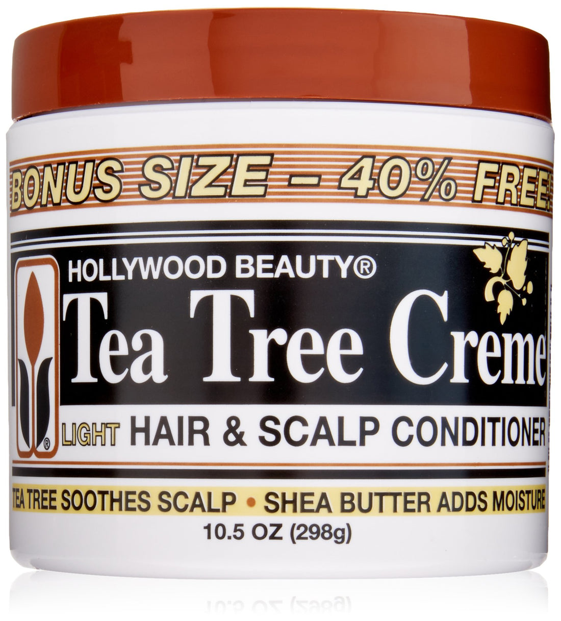 Hollywood Beauty Tea Tree Creme Hair and Scalp Conditioner, 10.5 Ounce