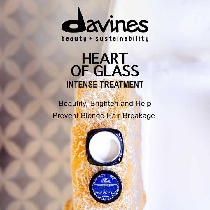 Davines Heart of Glass Intense Treatment for Blonde Care, 5.29 oz.