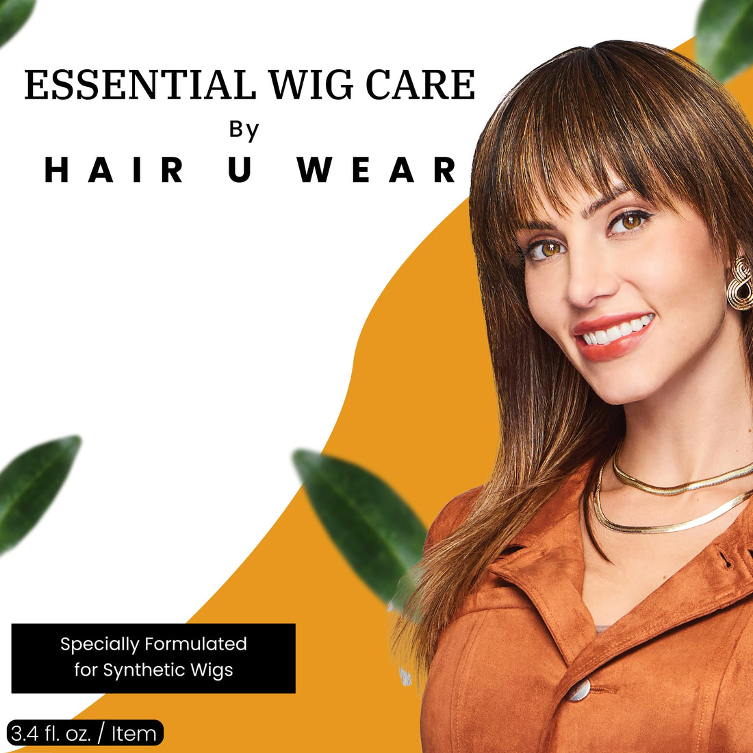 HairUWear Cleansing Shampoo, Restoring Conditioner and Styling Spray Essential Hair Care 8 Ounce…