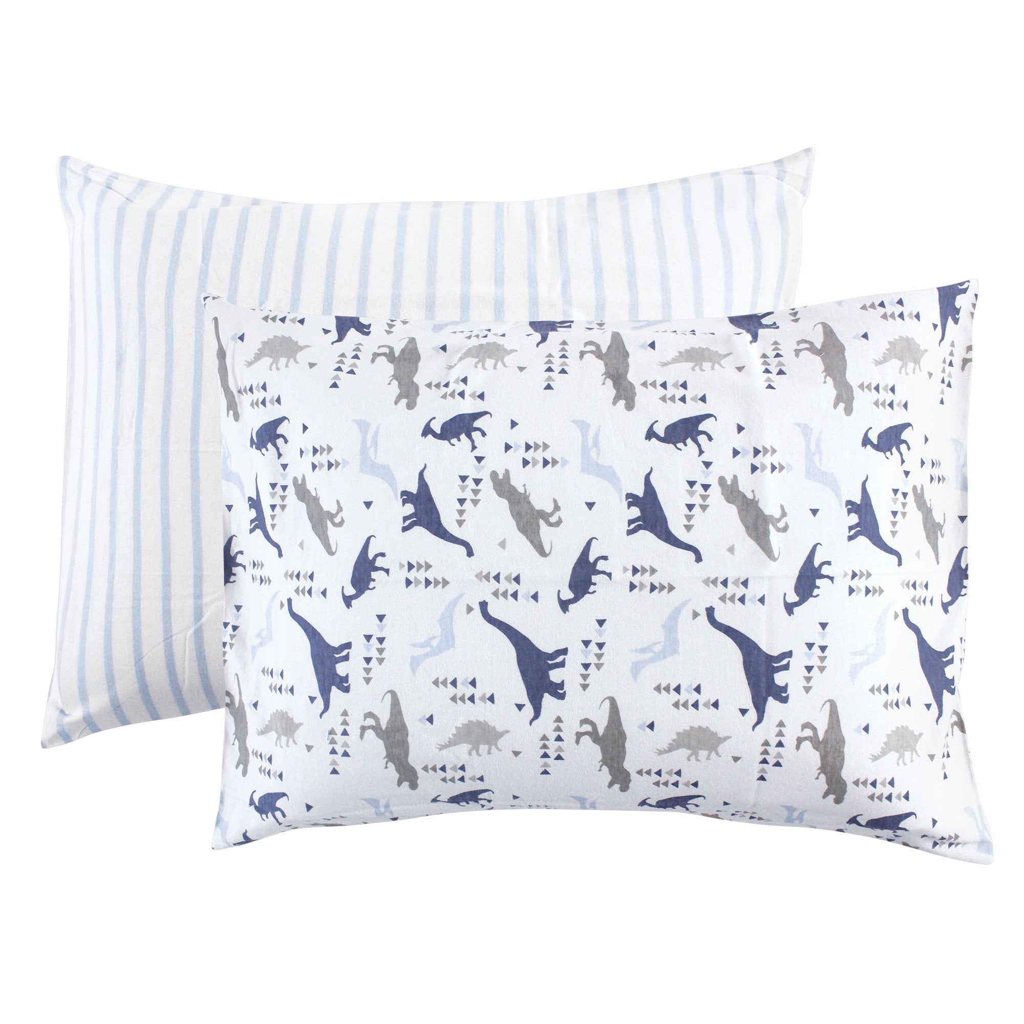 Touched by Nature Unisex Baby and Toddler Organic Cotton Toddler Pillowcase, Dino, One Size