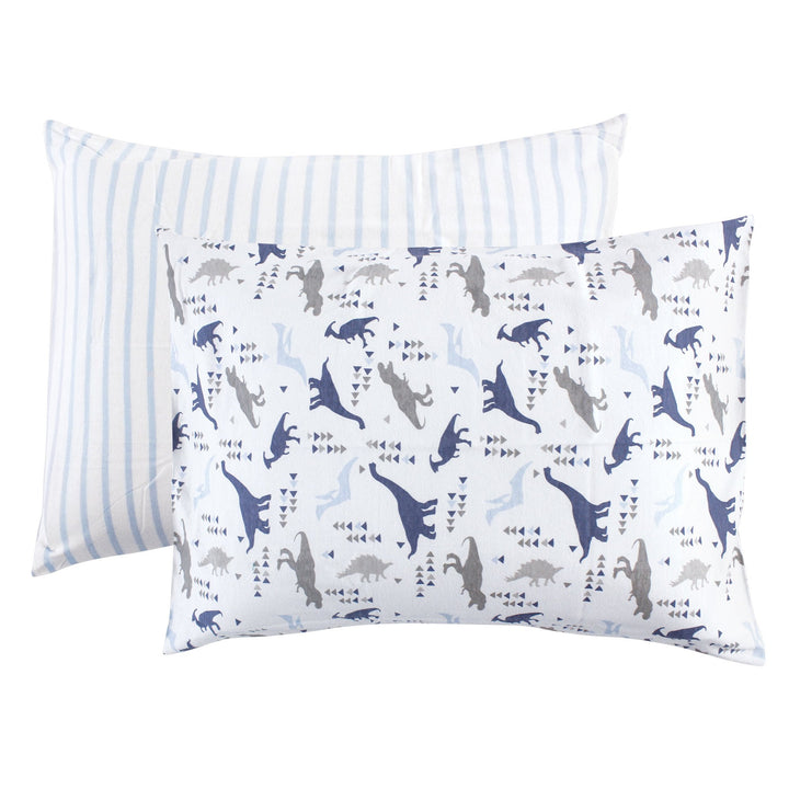 Touched by Nature Unisex Baby and Toddler Organic Cotton Toddler Pillowcase, Dino, One Size