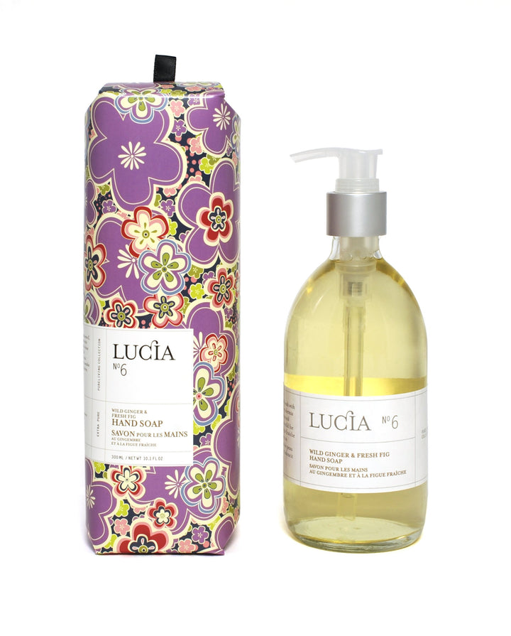 Lucia Hand Soap, Wild Ginger and Fresh Fig, 10.1 Ounce