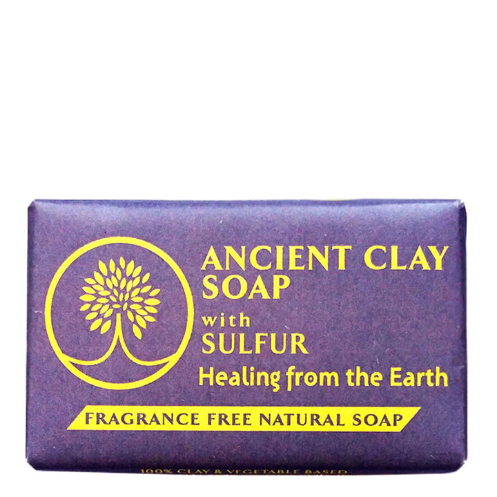 Zion Health, Ancient Clay Soap With Sulfur, Fragrance Free, 6 oz (170 g)