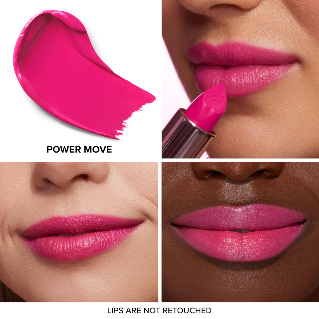 Too Faced Lady Bold Cream Lipstick | Lightweight, Vegan + Cruelty Free, Power Move