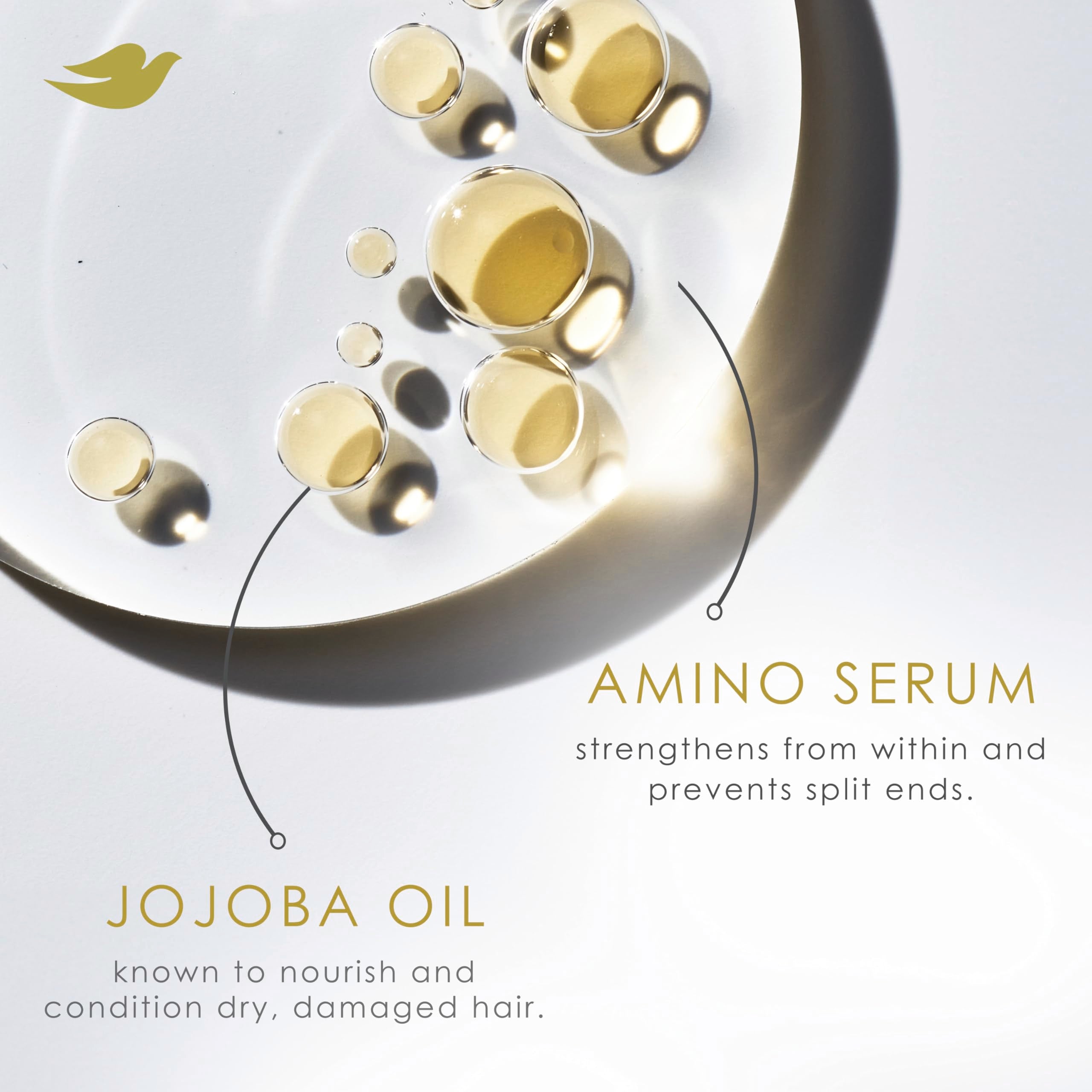 Dove Shampoo, Conditioner, Curl Cream & Mask for Curly, Coily Hair Amino Curl Regimen Pack with Bio-Protein Care Technology + Amino & Jojoba Oil 4 Pk