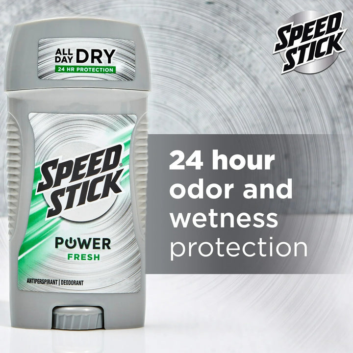 Speed Stick Deodorant, Fresh 3 oz (Pack of 8)