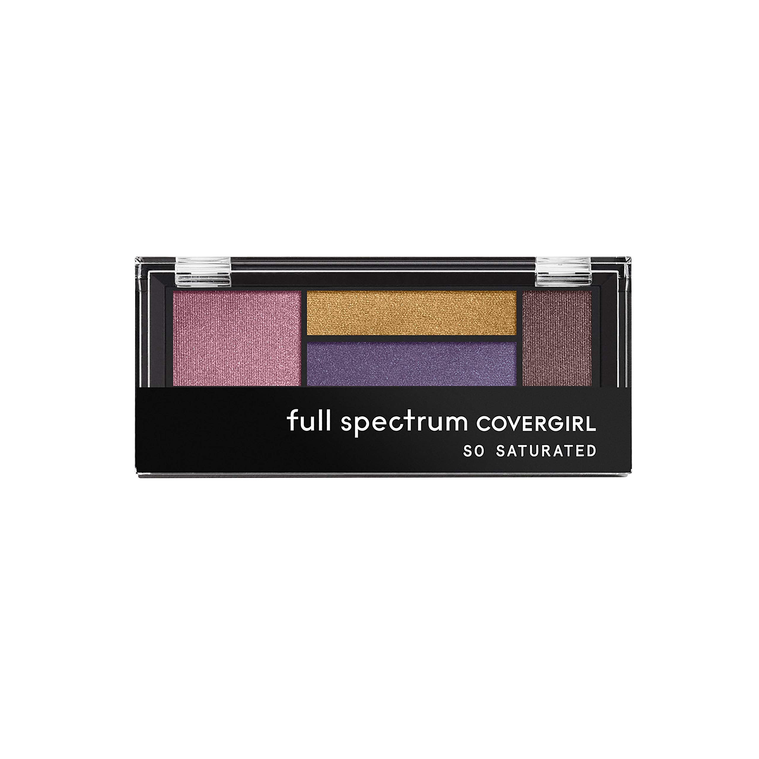 COVERGIRL So Saturated Quad Palette, Wild, 0.06 Ounce