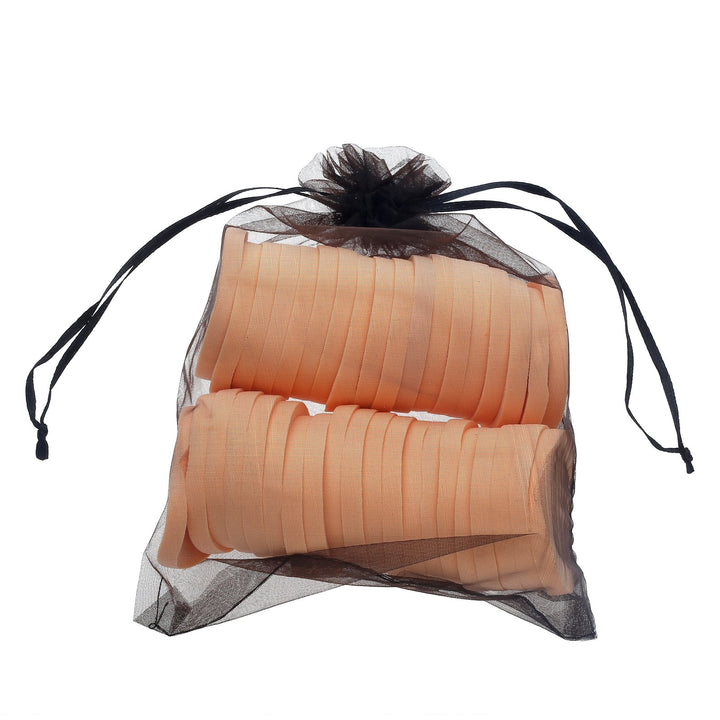 Anleolife round sponges foundation blender facial powder puff makeup blush applicators 6bags,36pcs(6pcs/bag)