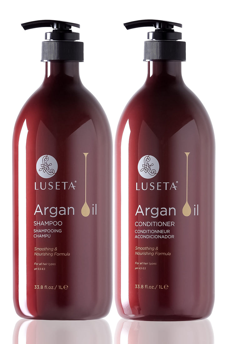 Luseta Argan Oil Moisture & Repair Shampoo Shampoo & Conditioner Set 2x33.8oz