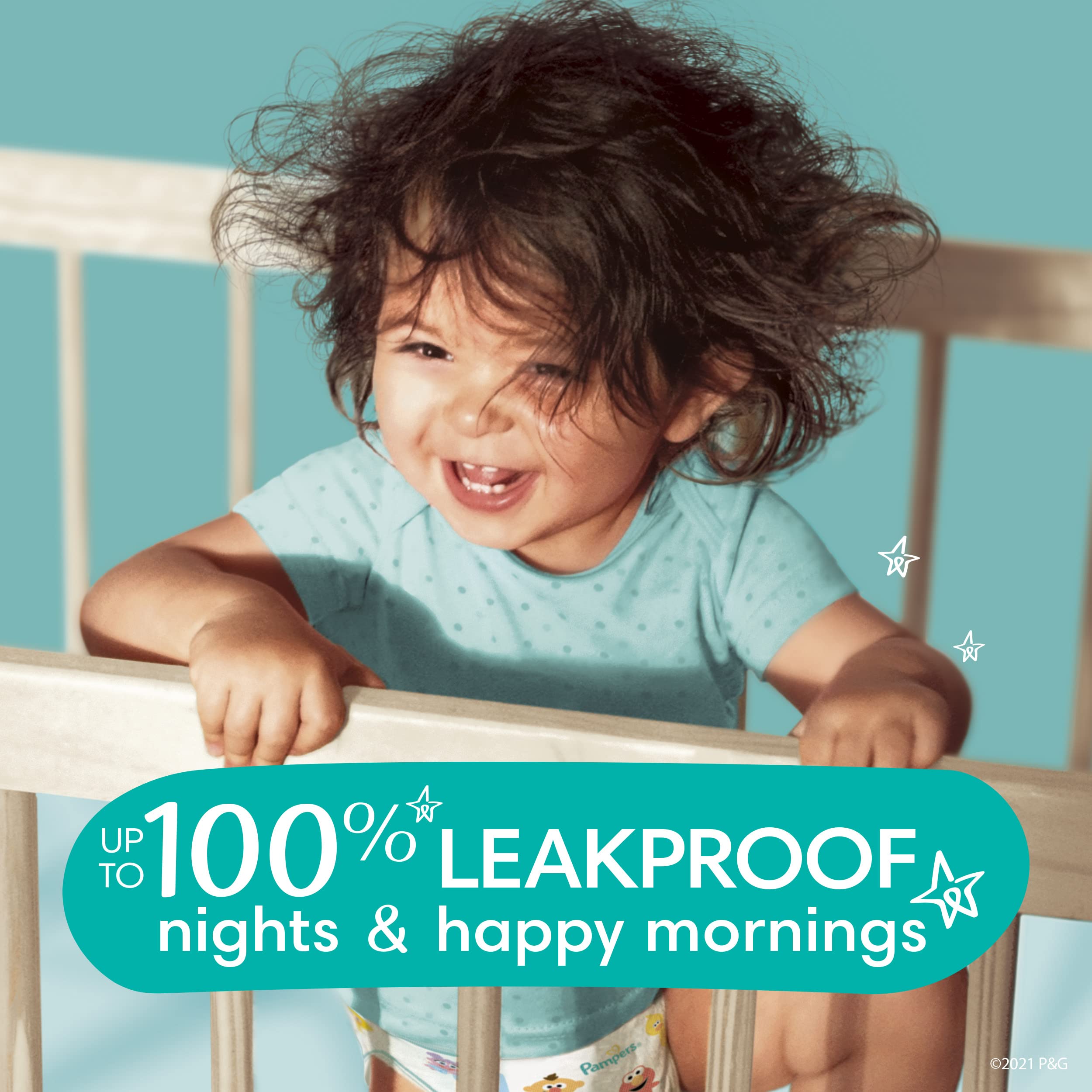 Diapers Size 2, 186 Count - Pampers Baby Dry Disposable Baby Diapers, Enormous Pack, Packaging & Prints May Vary