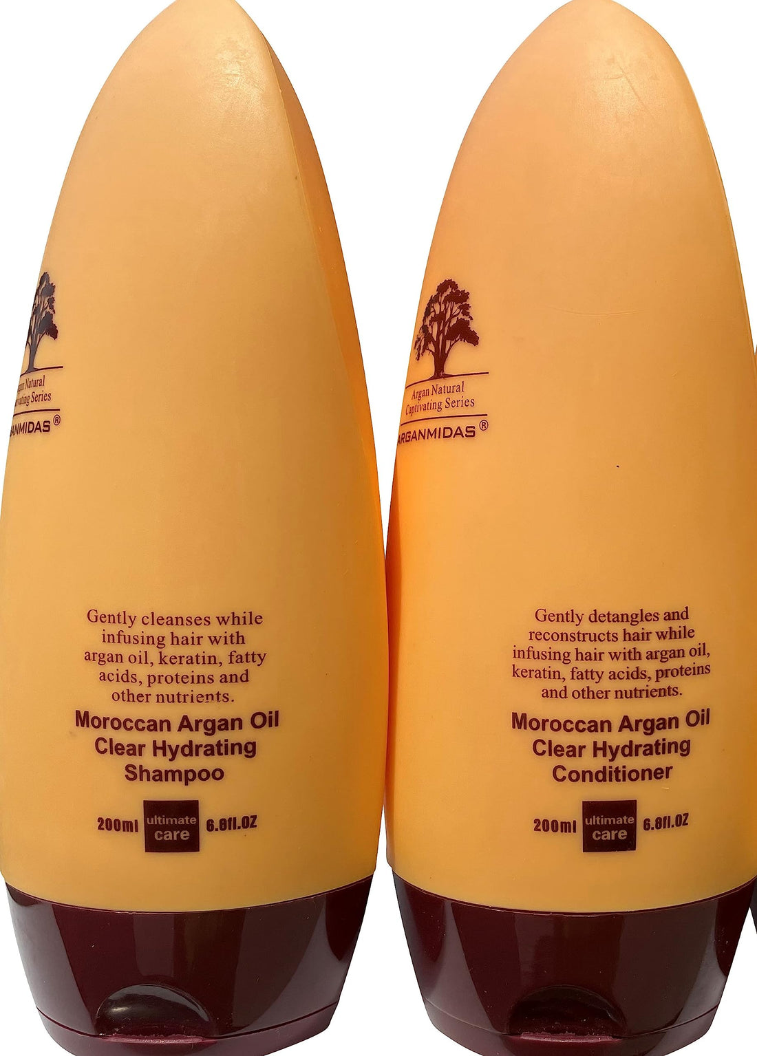Whisper Whip Moroccan Argan Oil Hydrating Shampoo and Conditioner Set (6.8 fl oz each)