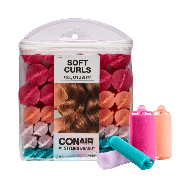 Conair 61118z Conair Foam Rollers, 48 Pack
