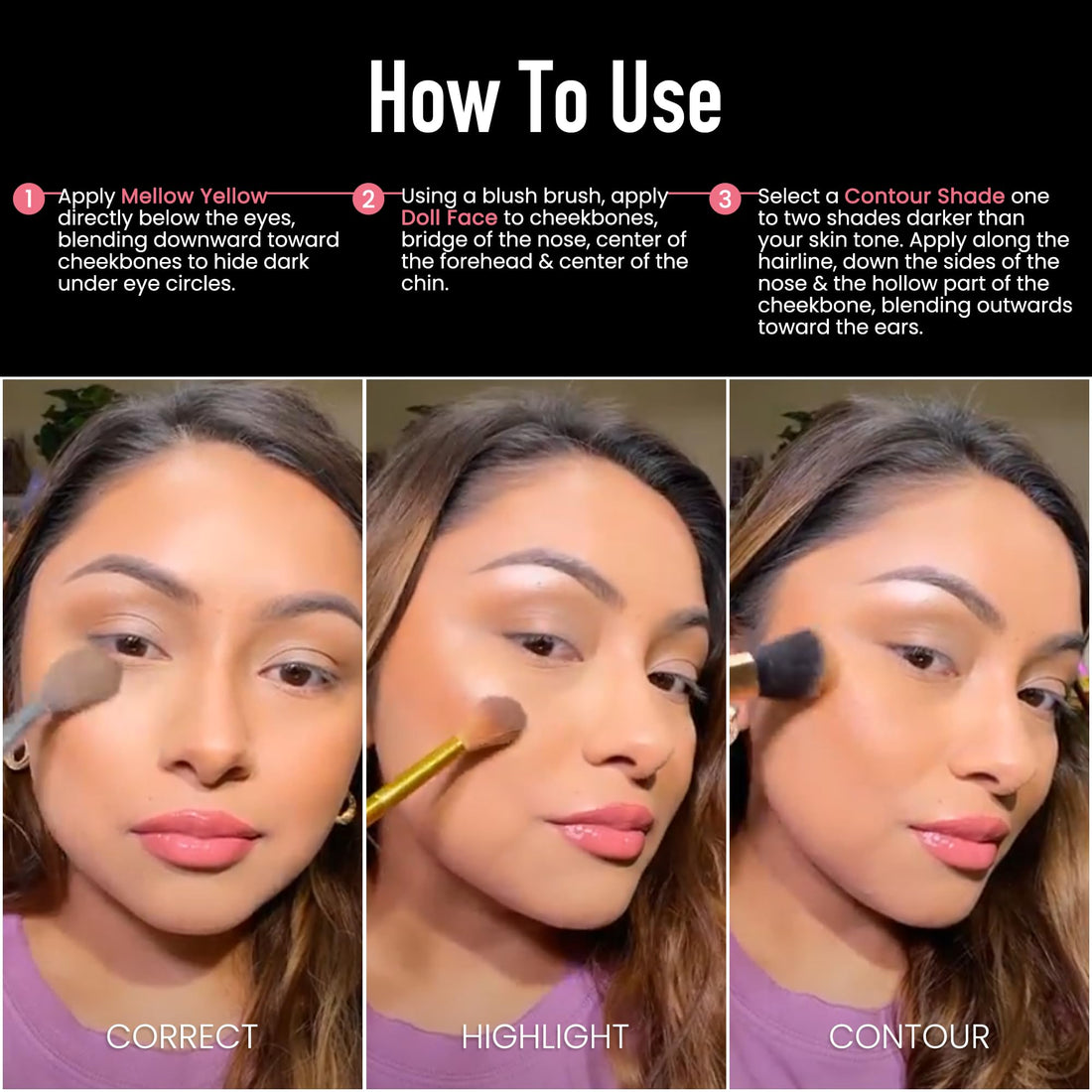 Frankie Rose Cosmetics Pro Contour Palette