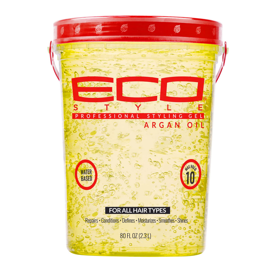 ECOCO Eco Style Gel, Argan Oil, 80 Ounce(2.36 Liter)