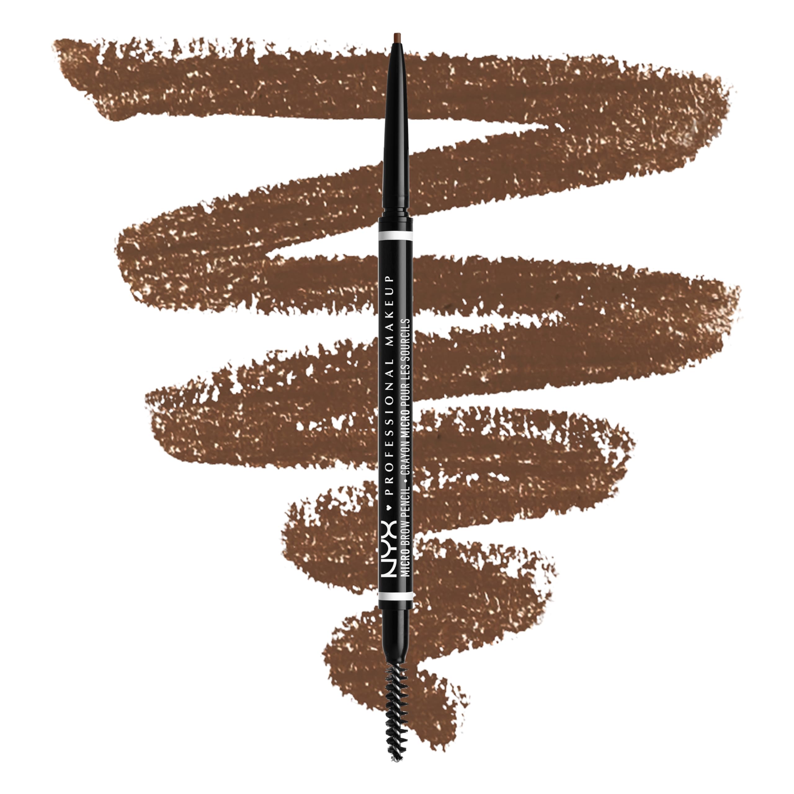 NYX PROFESSIONAL MAKEUP Micro Brow Pencil, Chocolate, 0.01 Pound