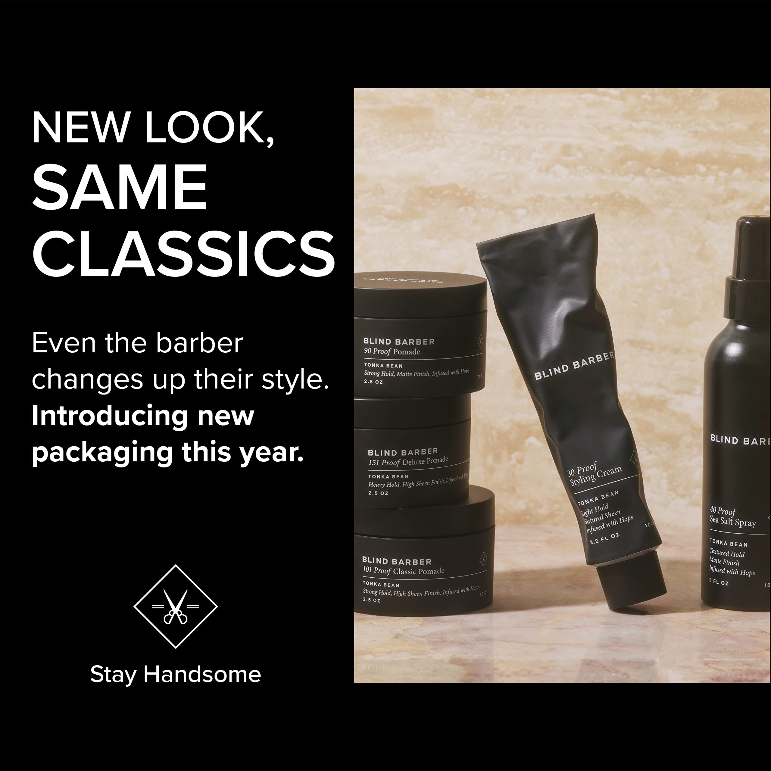 1.7 Ounces : Blind Barber 60 Proof Hair Wax, 1.7 fl. oz