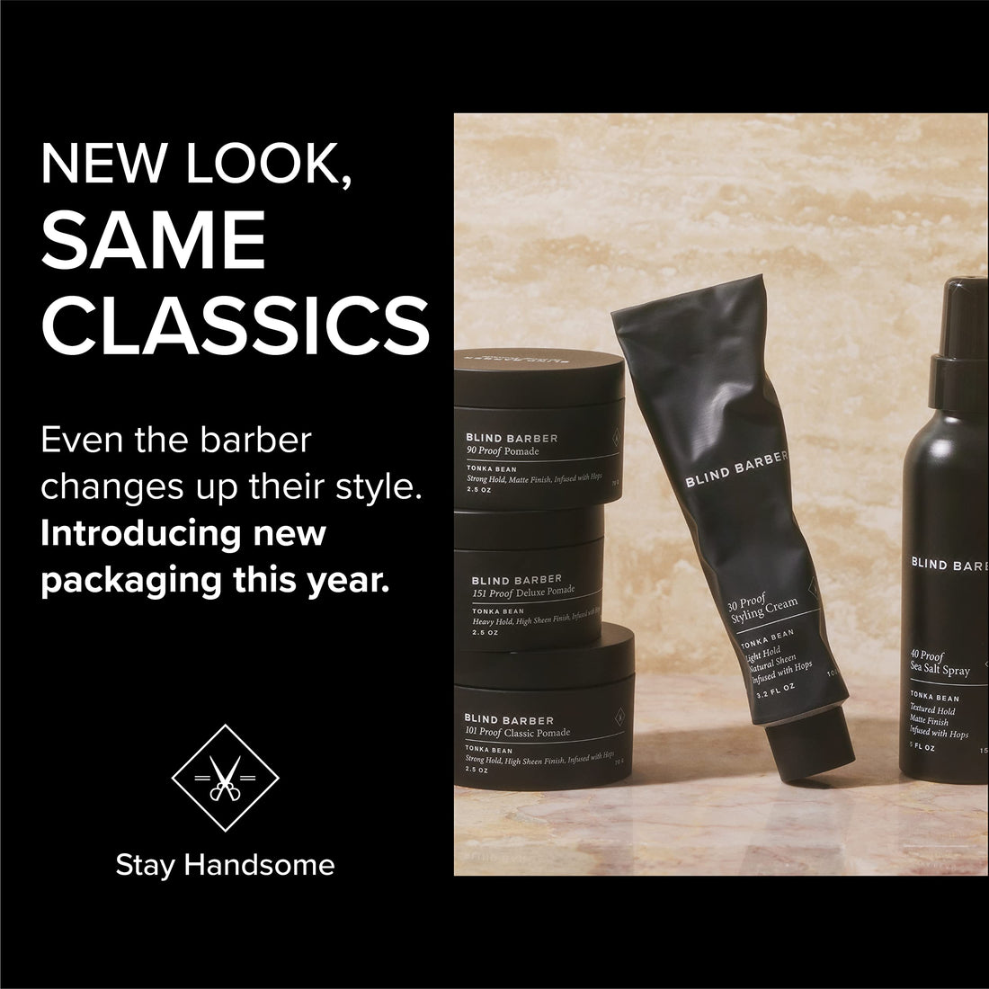 1.7 Ounces : Blind Barber 60 Proof Hair Wax, 1.7 fl. oz