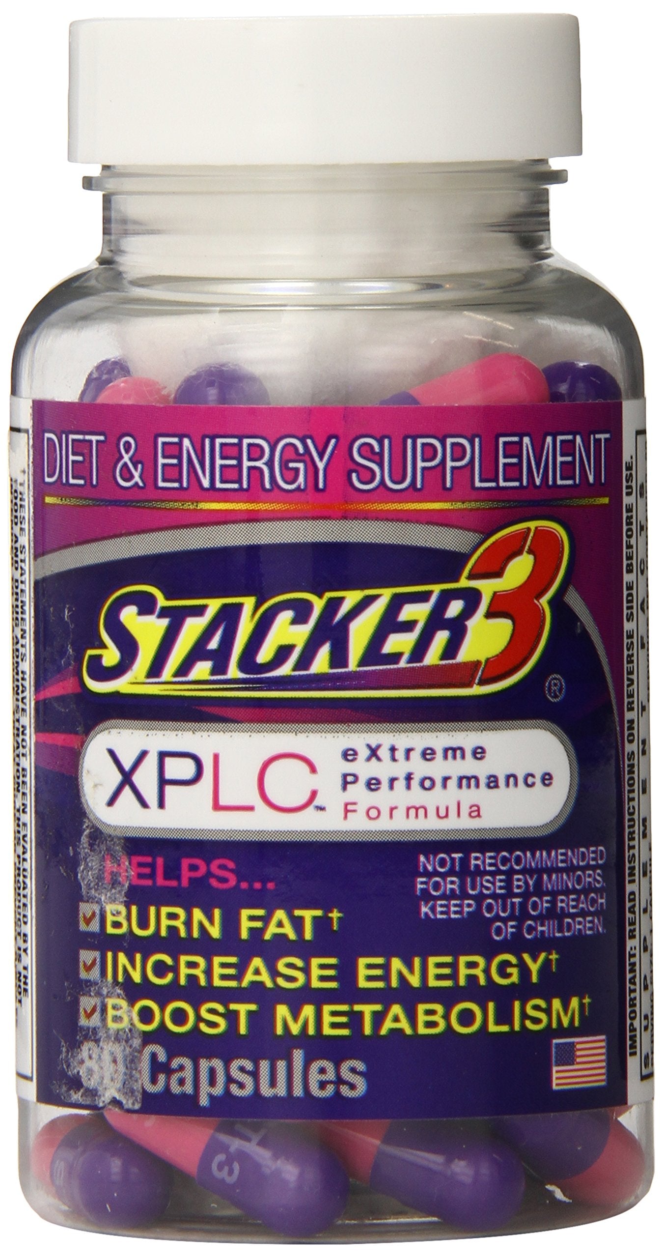 Original Stacker 3 XPLC Extreme Performance Formula, 80 Capsules