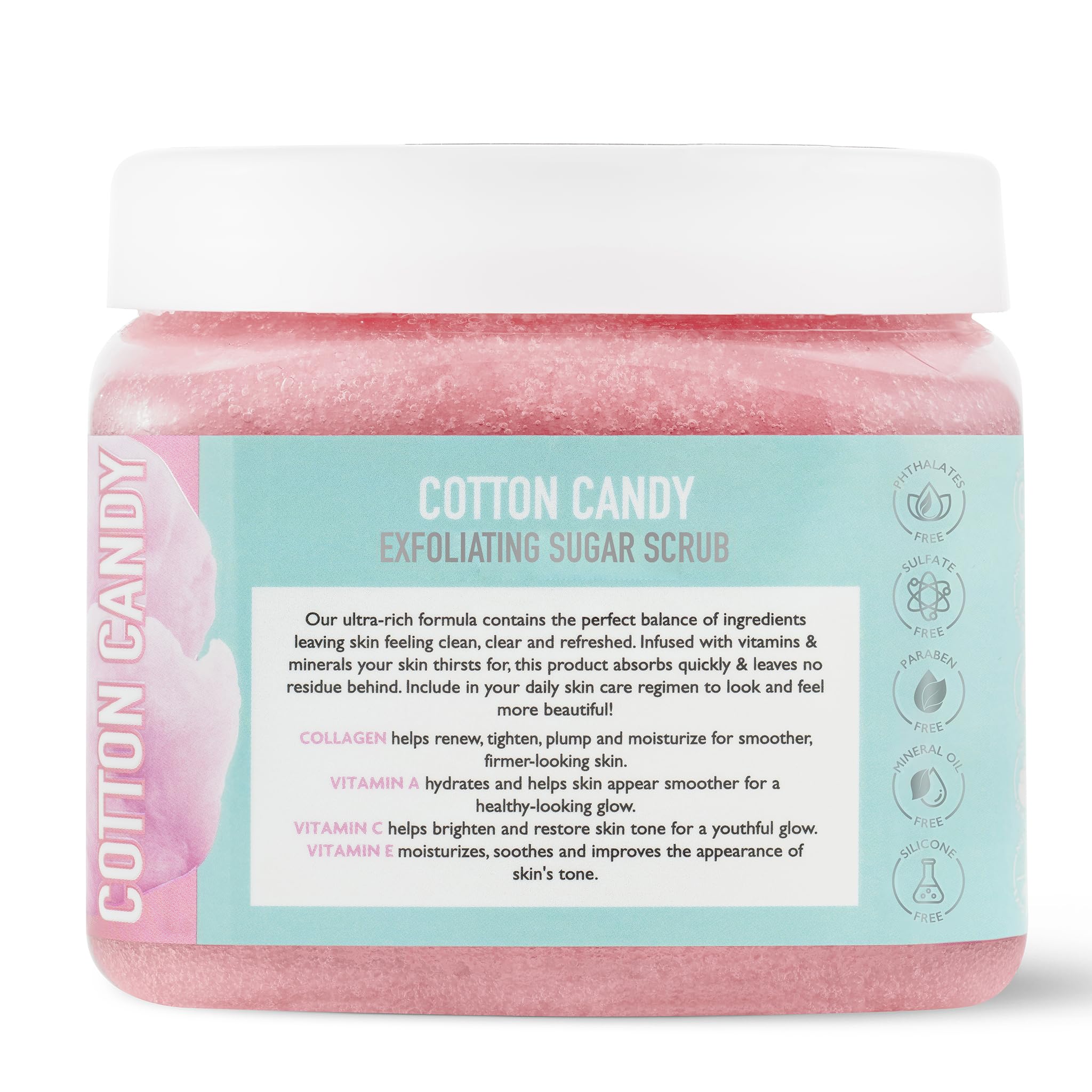 Spascriptions Body Scrubs 21 Oz (21 oz, Cotton Candy)