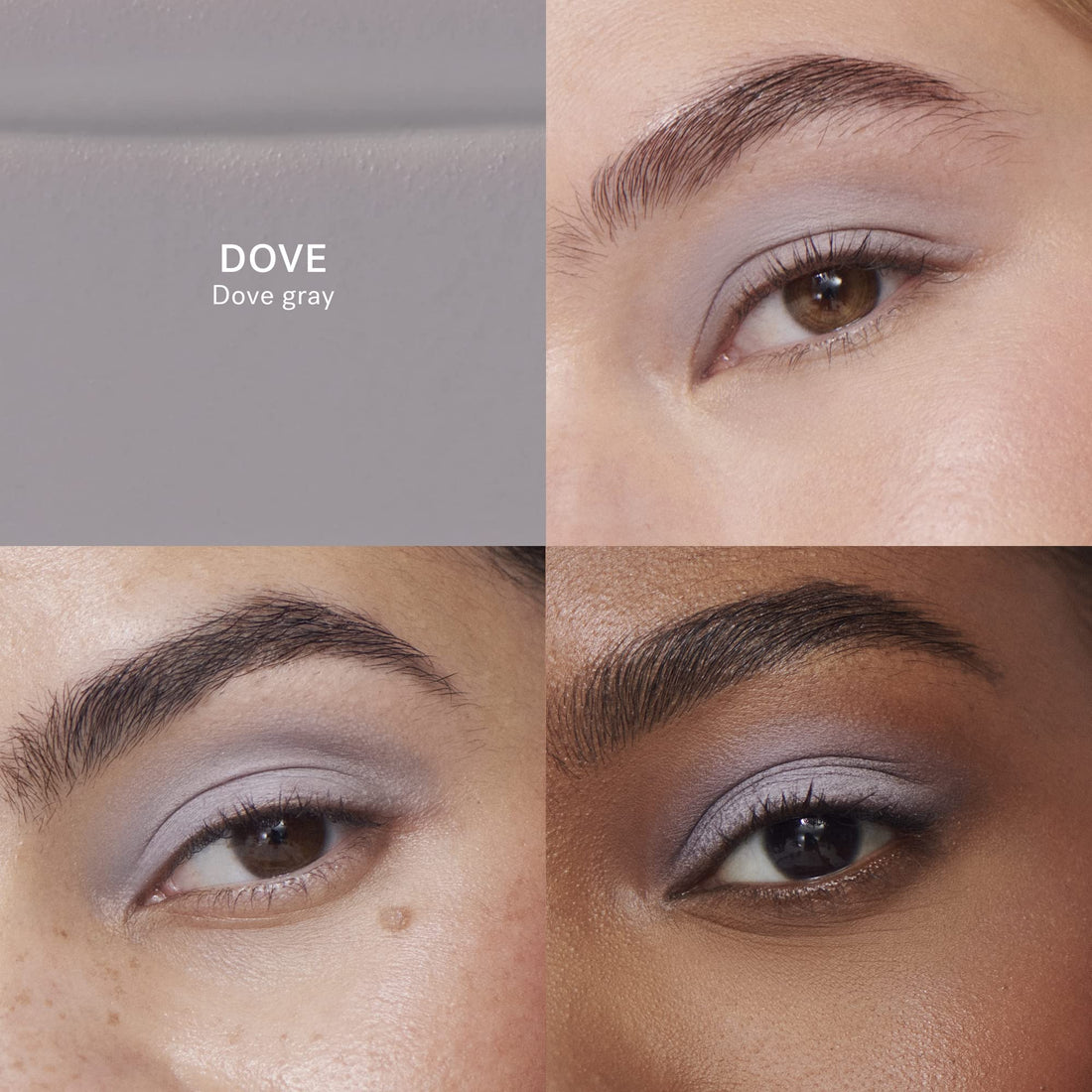ILIA - Matte Liquid Powder Eye Tint | Non-Toxic, Vegan, Cruelty-Free, Crease-Resistant, No Budge Highly Pigmented Color (Dove, 0.12 fl oz | 3.5 ml)