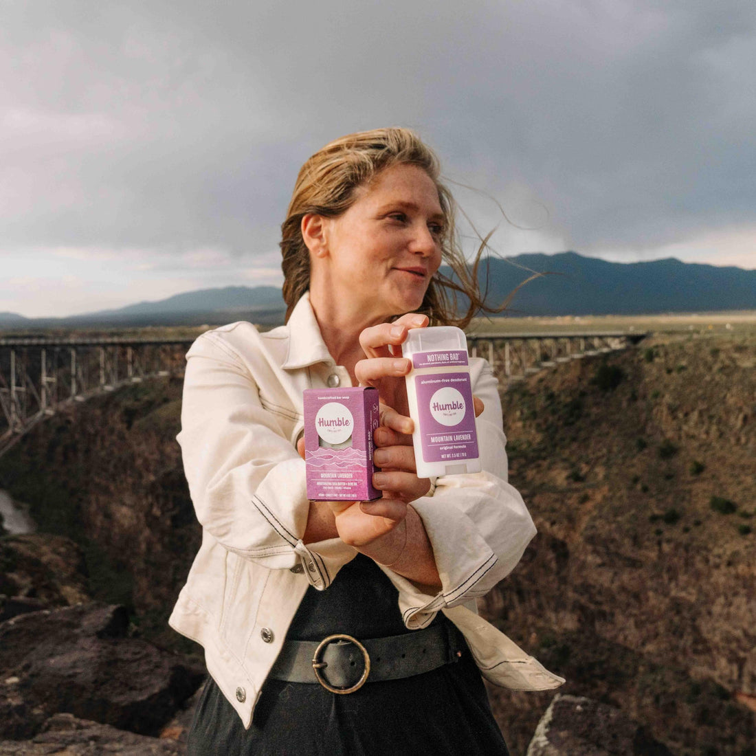 Humble All Natural Deodorant, Aluminum and Paraben Free, Cruelty Free Men's and Women's Deodorant, Essential Lavender, 3-Pack