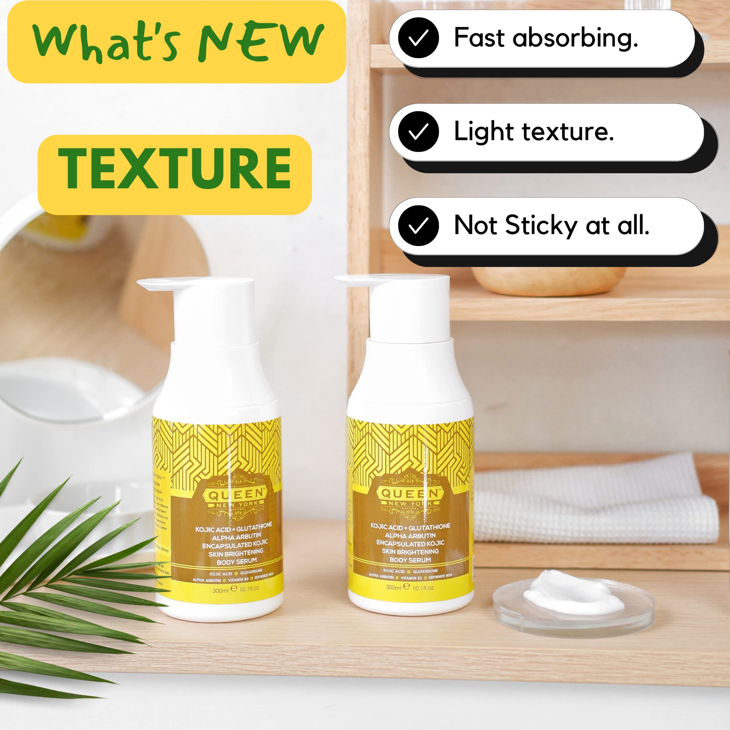 Kojic Acid Triple White Booster Whitening Body Lotion-Natural Whitening-Moisturizing Your Skin Naturally into Healthier Balance&Radiant Glow - Reduce Wrinkles, Acne Scars & Dark Spot (1 Bottle)