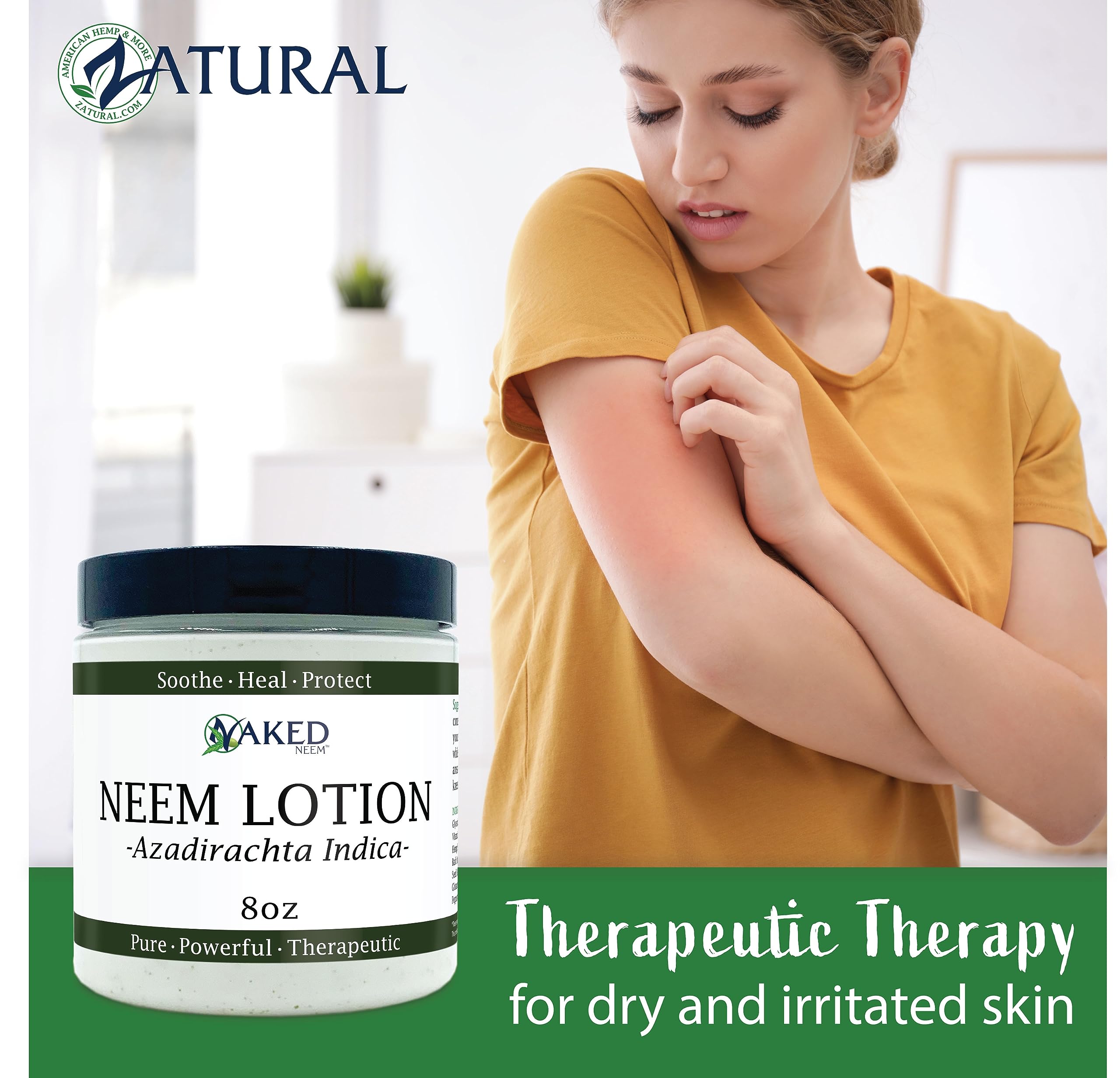 Neem Hand & Body Lotion-Soothe, Heal, Protect (8 Ounce)