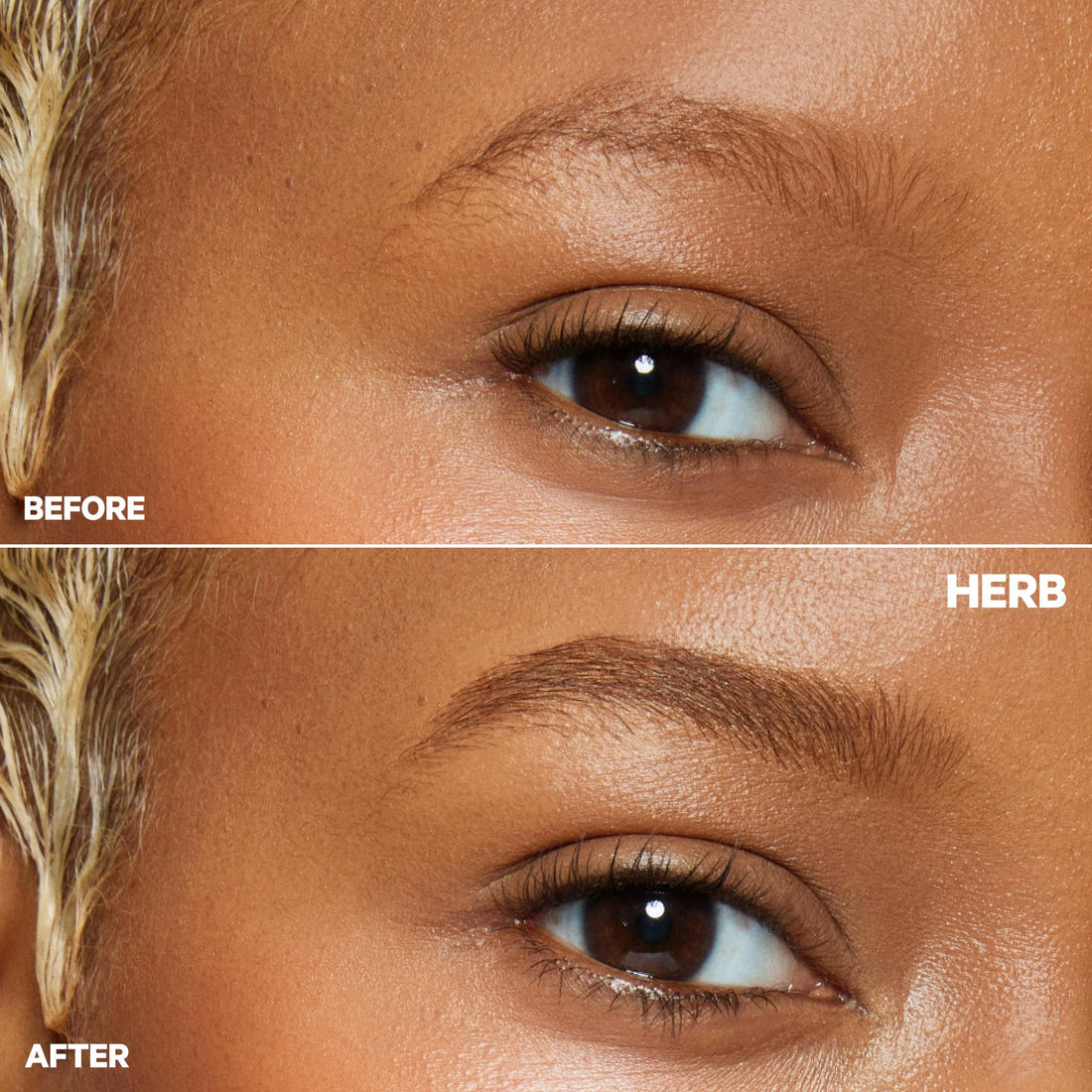 Milk Makeup KUSH High Roll Defining + Volumizing Brow Tint – Tubing Brow Gel Shapes, Volumizes + Sets Eyebrows Up to 24 Hours – Water Resistant, Smudge-Proof, Clean – Herb (Medium Brown), 0.16oz