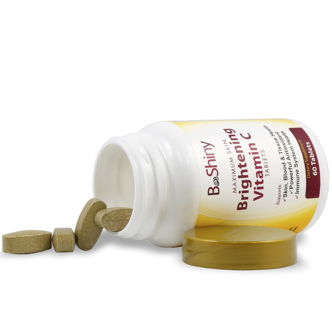 Vitamin C Complex 1000 mg Tablets for Skin Lightening Brightening Antioxidant with Rose Hips and Bioflavinoids Immune Support Supplement Healthy Aging Builds Energy and Overall Well Being