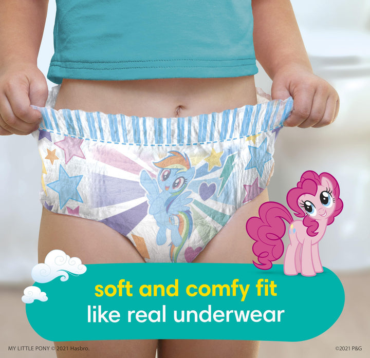 Pampers Easy Ups Training Girls Underwear, 4T-5T, 104 Count, ONE MONTH SUPPLY