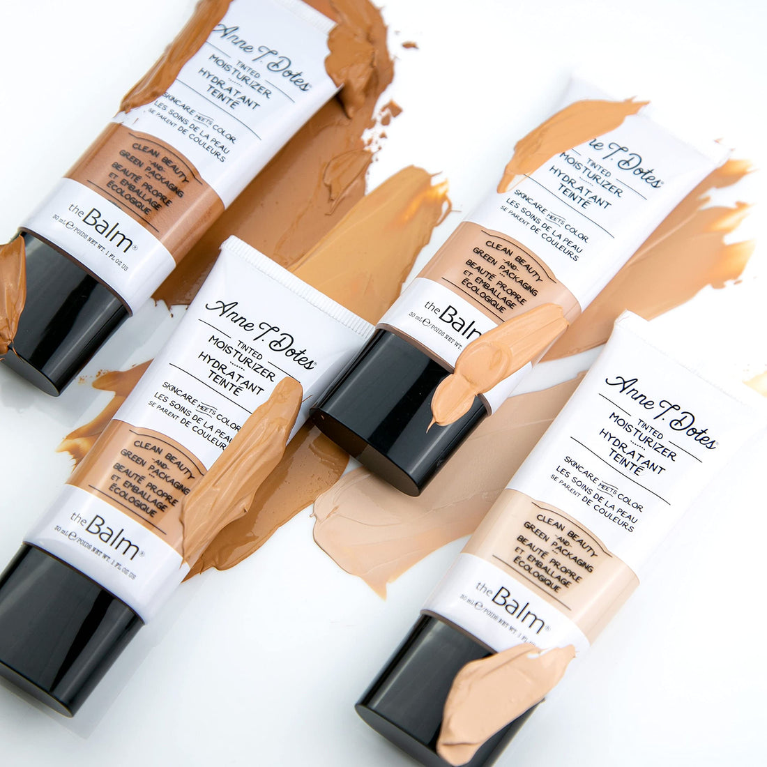 theBalm Anne T. Dotes Tinted Moisturizer, 46 (For Deep to Dark Skin), 1 fl. oz.